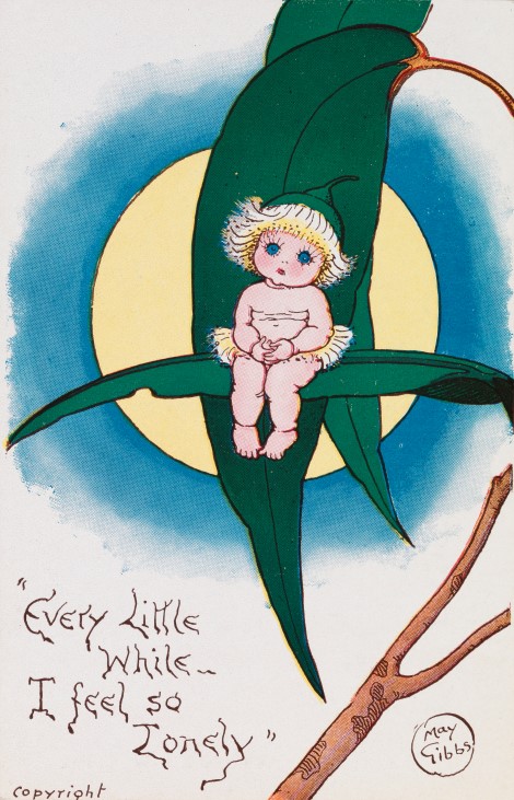 Gumnut Babies postcards. Published 1915-1920