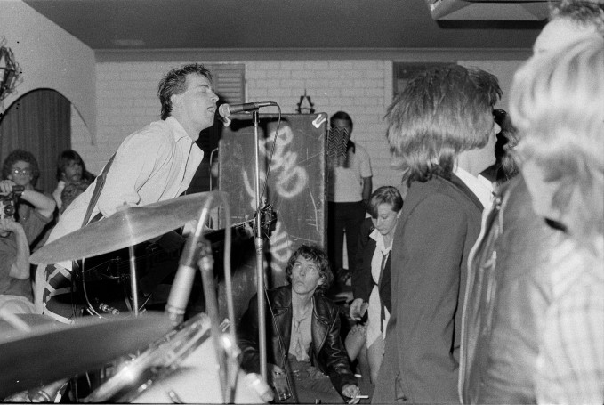 Dave Faulkner playing with The Victims at their final show, Hernando's Hideaway 1978